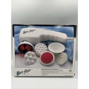 Conair Euro Style Basic Handheld Massager Infrared Heat High Low VTG 90s NIB